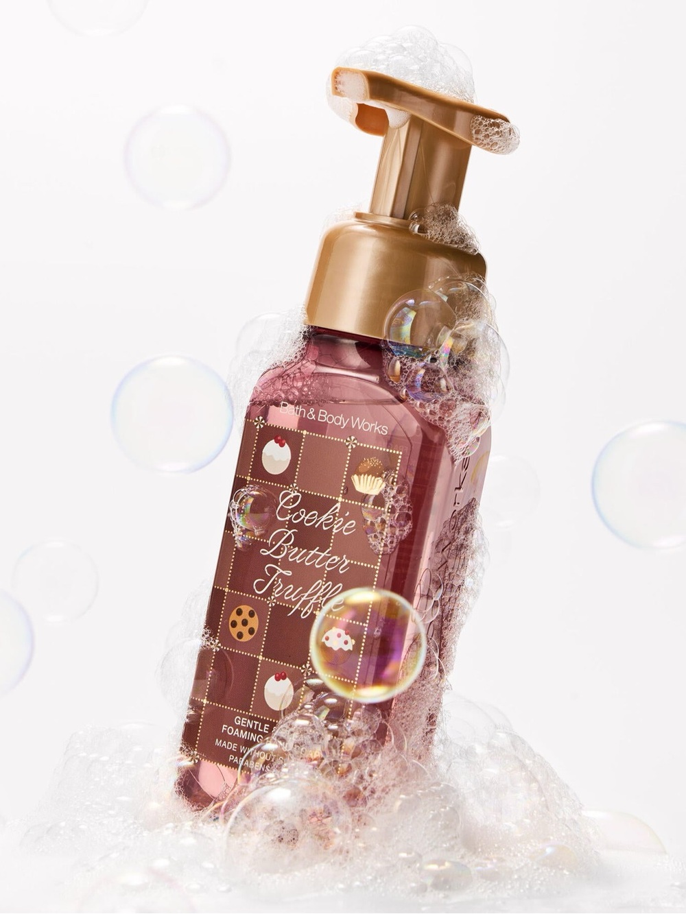 🍪✨ BBW Cookie Butter Truffle Foaming Hand Soap NWT ✨🍪